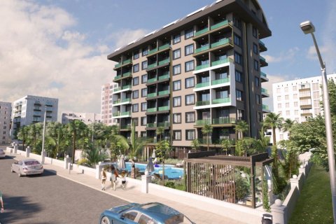 1+1 Lägenhet  i Alanya, Antalya, Turkiet Nr. 58884 - 1