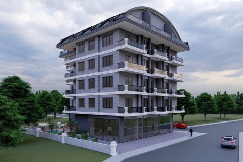 1+1 Lägenhet  i Alanya, Antalya, Turkiet Nr. 58848 - 9
