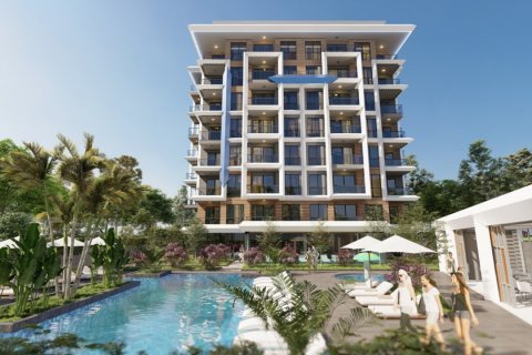 1+1 Lägenhet  i Alanya, Antalya, Turkiet Nr. 59239 - 1