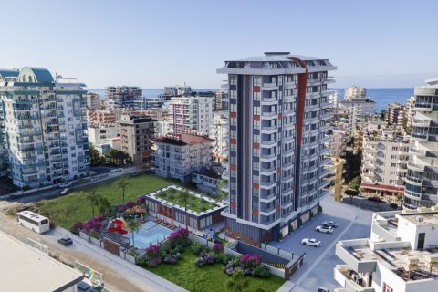 1+1 Lägenhet  i Alanya, Antalya, Turkiet Nr. 58794 - 6