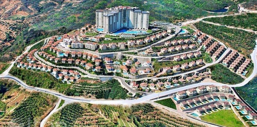 3+1 Lägenhet  i Alanya, Antalya, Turkiet Nr. 55135