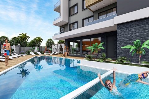 1+1 Lägenhet  i Alanya, Antalya, Turkiet Nr. 58887 - 10