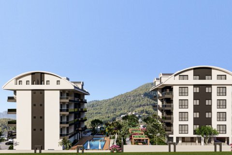 1+1 Lägenhet  i Alanya, Antalya, Turkiet Nr. 64478 - 7
