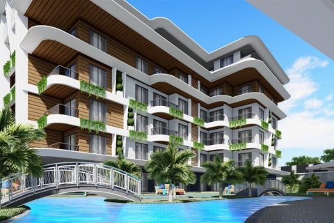 1+1 Lägenhet  i Alanya, Antalya, Turkiet Nr. 63656 - 7