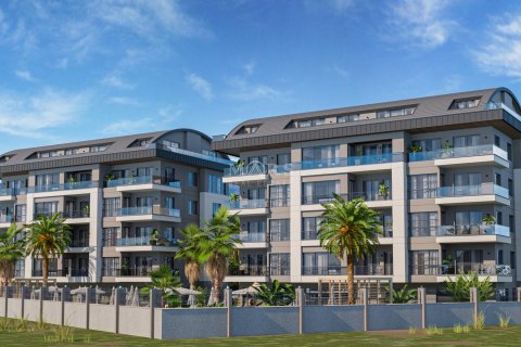 3+1 Lägenhet i A new luxury complex, with all the amenities and ideal conditions for living in the Oba area, Alanya, Antalya, Turkiet Nr. 63970 - 1