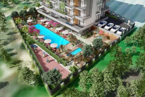 2+1 Lägenhet i Jasmine Boutique Life — новый инвестиционный проект в зеленой зоне, Alanya, Antalya, Turkiet Nr. 64390 - 1