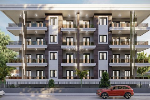 4+1 Lägenhet i Residential project in Oba with swimming pool, barbecue area and comfortable living area, Alanya, Antalya, Turkiet Nr. 64037 - 3