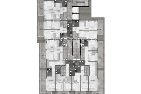 1+1 Lägenhet i A project with the infrastructure of a five-star hotel in the Oba area, Alanya, Antalya, Turkiet Nr. 63990 - 16