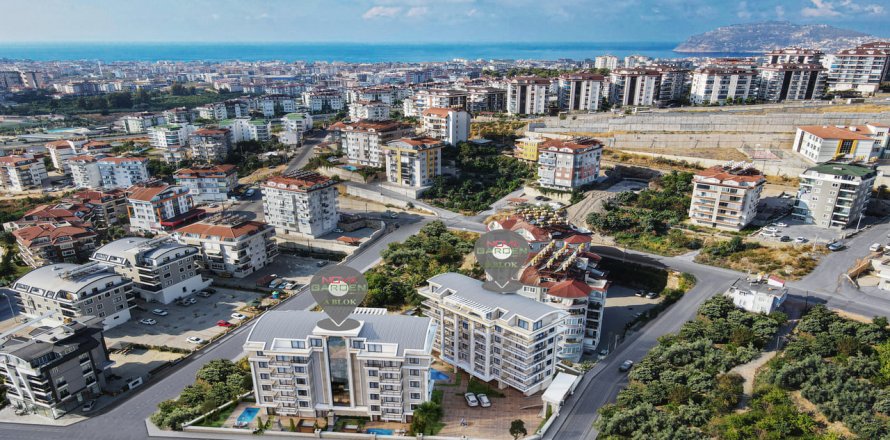 1+1 Lägenhet  i Alanya, Antalya, Turkiet Nr. 66897