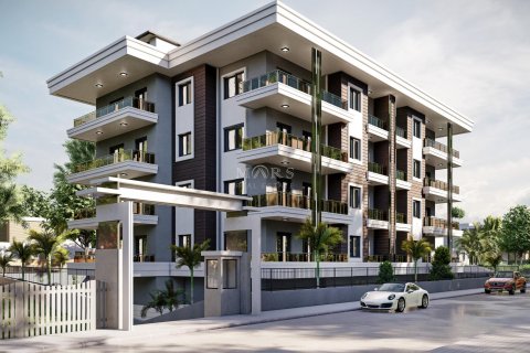 4+1 Lägenhet i Residential project in Oba with swimming pool, barbecue area and comfortable living area, Alanya, Antalya, Turkiet Nr. 64037 - 1