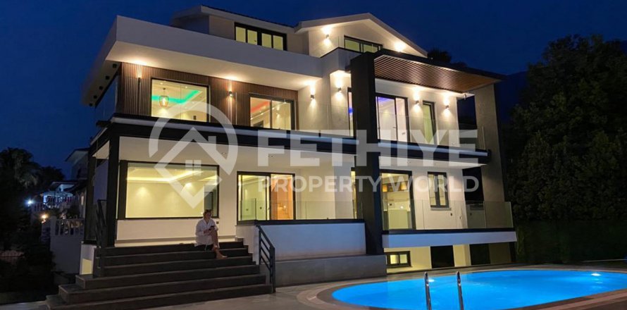 5+1 Villa  i Oludeniz, Fethiye, Mugla, Turkiet Nr. 69424