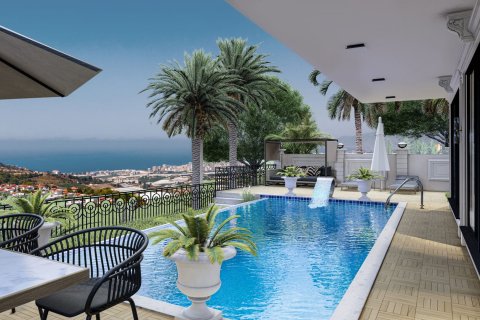 4+1 Villa  i Kargicak, Alanya, Antalya, Turkiet Nr. 69275 - 5