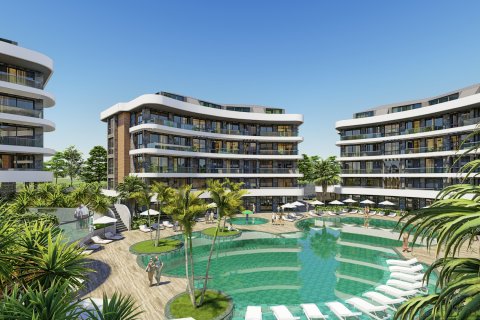 2+1 Takvåning  i Oba, Antalya, Turkiet Nr. 68471 - 2