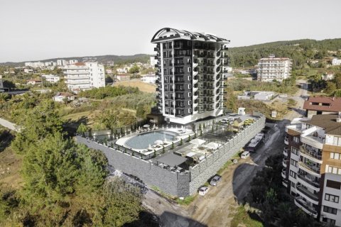 1+1 Lägenhet  i Alanya, Antalya, Turkiet Nr. 70670 - 1