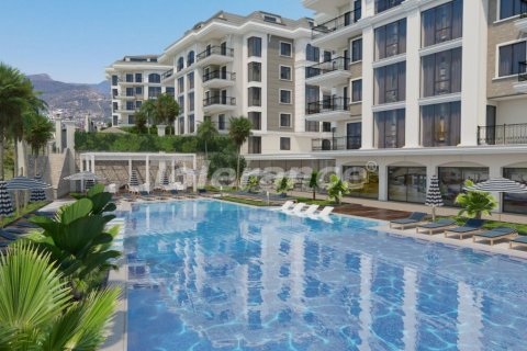 1+1 Lägenhet  i Alanya, Antalya, Turkiet Nr. 67000 - 2