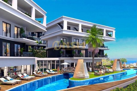 1+1 Lägenhet  i Alanya, Antalya, Turkiet Nr. 68243 - 8