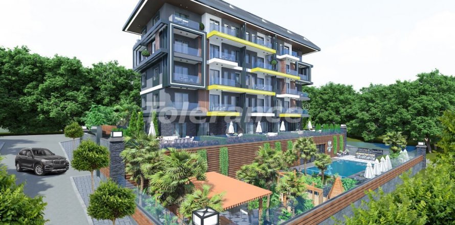 2+1 Lägenhet  i Alanya, Antalya, Turkiet Nr. 70228