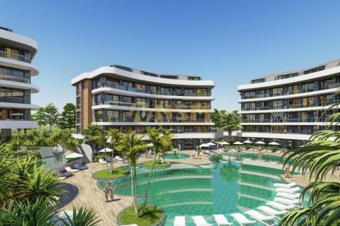 1+1 Lägenhet  i Alanya, Antalya, Turkiet Nr. 68285 - 8