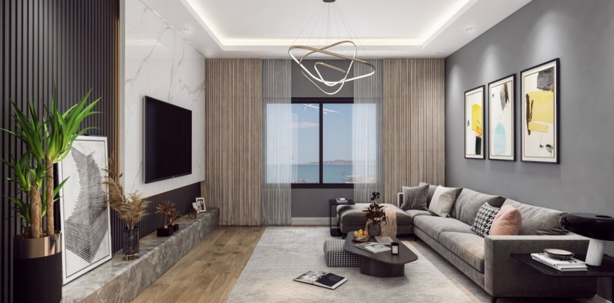 4+1 Lägenhet i Marin City, Beylikduezue, istanbul, Turkiet Nr. 68959