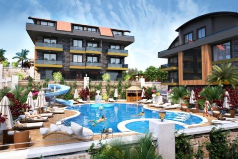 3+1 Takvåning  i Alanya, Antalya, Turkiet Nr. 69186 - 11