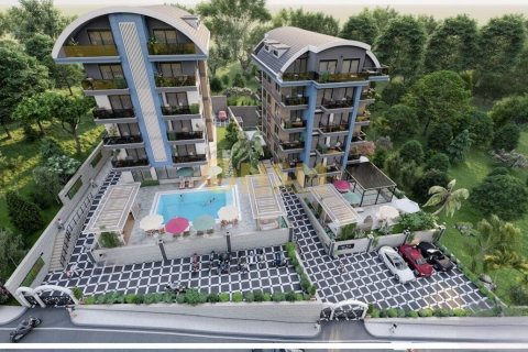 1+1 Lägenhet  i Alanya, Antalya, Turkiet Nr. 68330 - 1