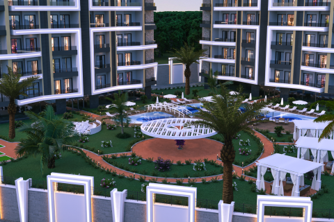 2+1 Lägenhet i Residential complex in Avsallar area, Alanya, Antalya, Turkiet Nr. 77834 - 16