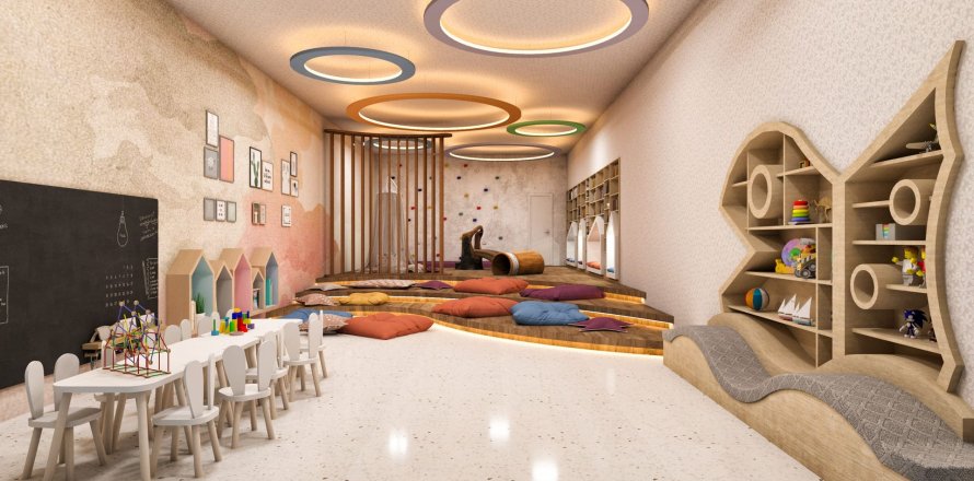 3+1 Lägenhet i Exodus Resort Comfort City, Mahmutlar, Antalya, Turkiet Nr. 74852