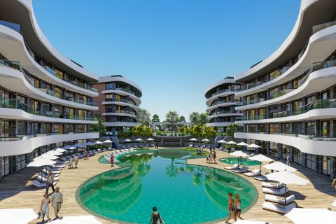 1+1 Lägenhet  i Alanya, Antalya, Turkiet Nr. 77495 - 24