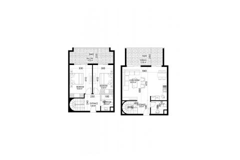 2+1 Takvåning i Yekta Kingdom Premium, Mahmutlar, Antalya, Turkiet Nr. 72825