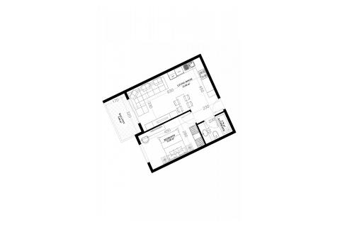 1+1 Lägenhet i YEKTA ALARA CİTY Residence, Mahmutlar, Antalya, Turkiet Nr. 194194