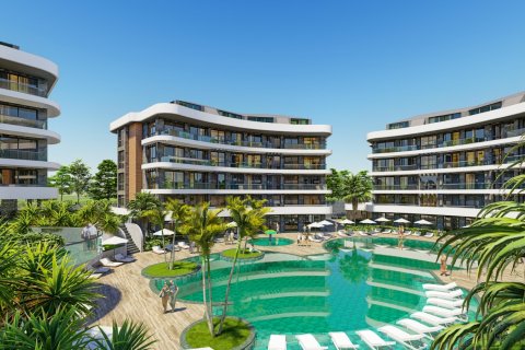 1+1 Lägenhet  i Alanya, Antalya, Turkiet Nr. 77495 - 22