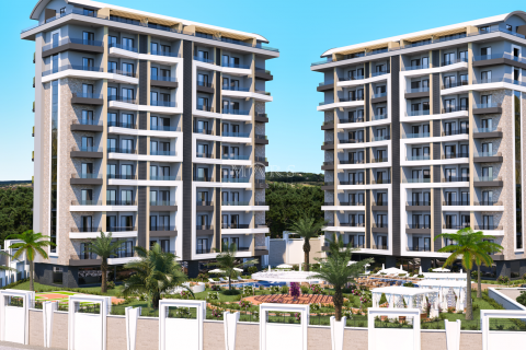 2+1 Lägenhet i Residential complex in Avsallar area, Alanya, Antalya, Turkiet Nr. 77834 - 6
