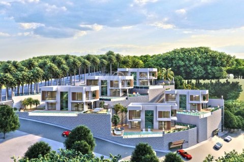 3+1 Lägenhet i Complex of 5 villas in Incekum area, Alanya, Antalya, Turkiet Nr. 77849 - 12