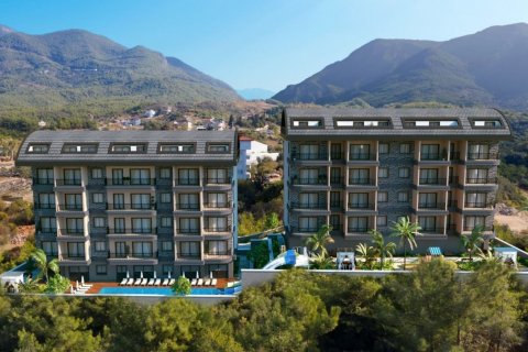 1+1 Lägenhet  i Oba, Antalya, Turkiet Nr. 76956 - 1