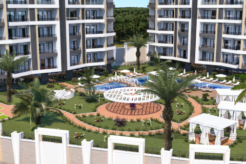 2+1 Lägenhet i Residential complex in Avsallar area, Alanya, Antalya, Turkiet Nr. 77834 - 4