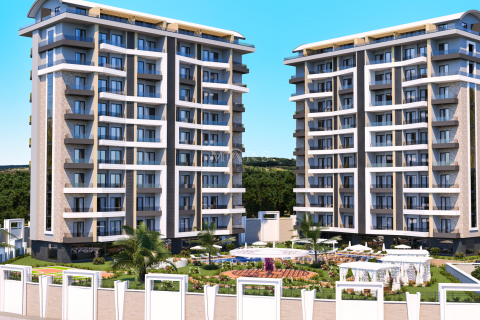2+1 Lägenhet i Residential complex in Avsallar area, Alanya, Antalya, Turkiet Nr. 77834 - 7