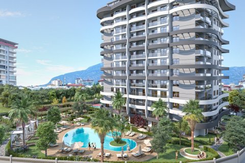 1+1 Lägenhet  i Alanya, Antalya, Turkiet Nr. 76478 - 14