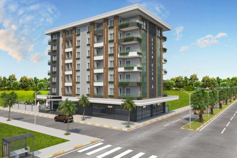 1+1 Lägenhet i Elite City 3, Alanya, Antalya, Turkiet Nr. 83743 - 1