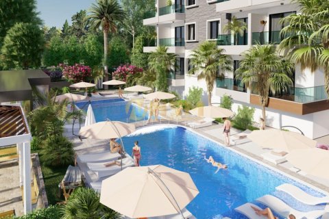 1+1 Lägenhet  i Alanya, Antalya, Turkiet Nr. 83872 - 10