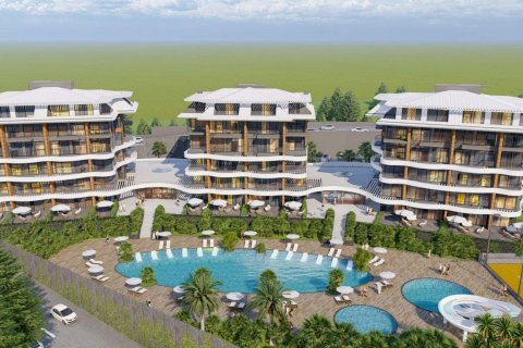 1+1 Lägenhet  i Alanya, Antalya, Turkiet Nr. 80288 - 8