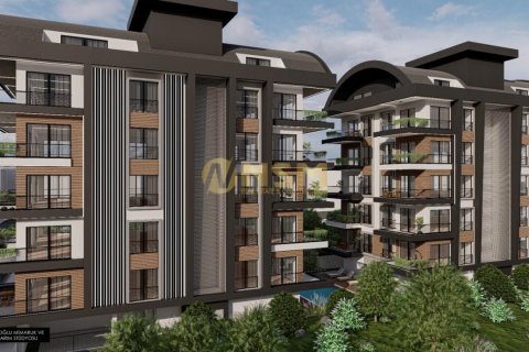 1+1 Lägenhet  i Alanya, Antalya, Turkiet Nr. 83995 - 16