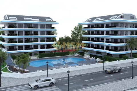 1+1 Lägenhet  i Alanya, Antalya, Turkiet Nr. 83788 - 1