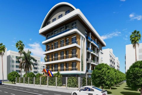 1+1 Bostadskomplex  i Alanya, Antalya, Turkiet Nr. 79748 - 1