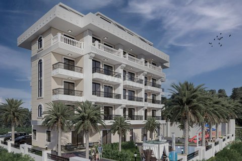 1+1 Lägenhet i Modern residence in the Kestel area, Alanya, Antalya, Turkiet Nr. 79654 - 1