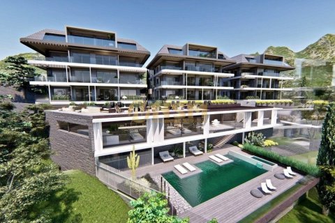 1+1 Lägenhet  i Alanya, Antalya, Turkiet Nr. 83897 - 12