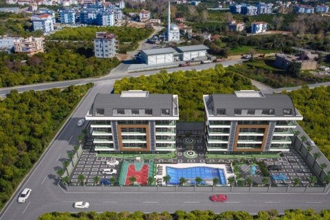 1+2 Lägenhet  i Alanya, Antalya, Turkiet Nr. 41592 - 3