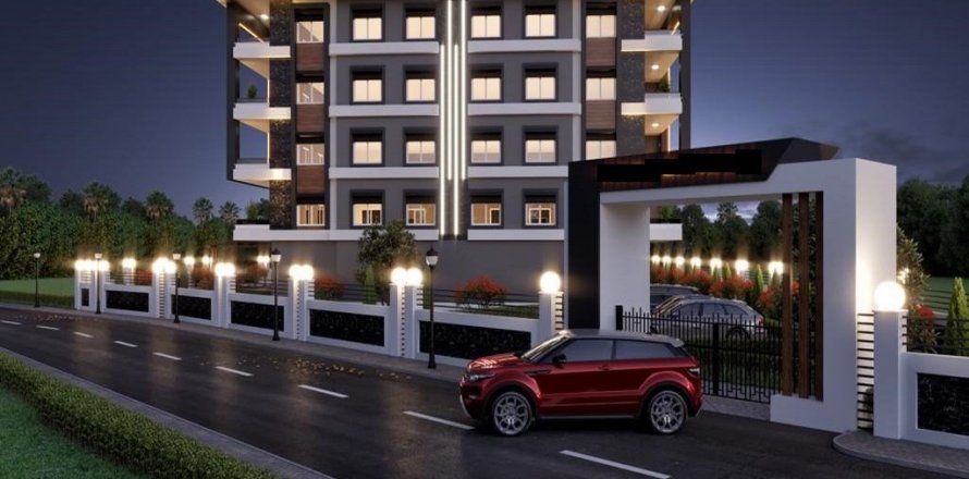 1+1 Bostadskomplex  i Alanya, Antalya, Turkiet Nr. 79682