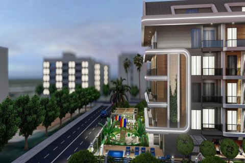 1+1 Bostadskomplex  i Alanya, Antalya, Turkiet Nr. 79748 - 14