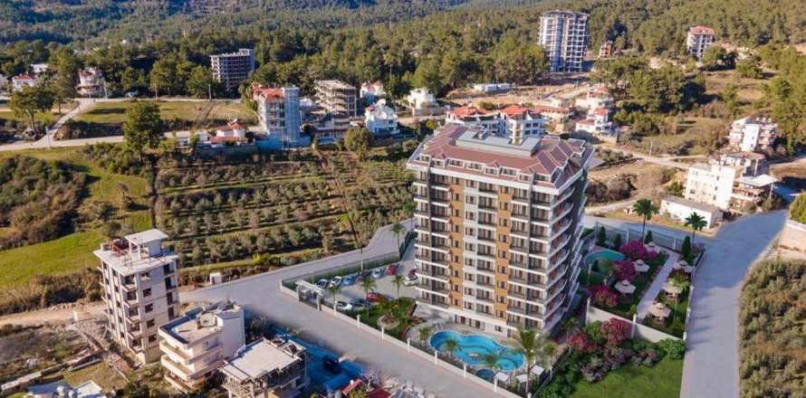 1+1 Bostadskomplex  i Avsallar, Antalya, Turkiet Nr. 79696