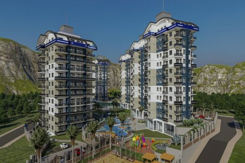 1+1 Bostadskomplex  i Avsallar, Antalya, Turkiet Nr. 79750 - 1